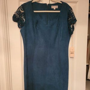 Nanette Lepore faux-suede dress makes you look like a million dollars!